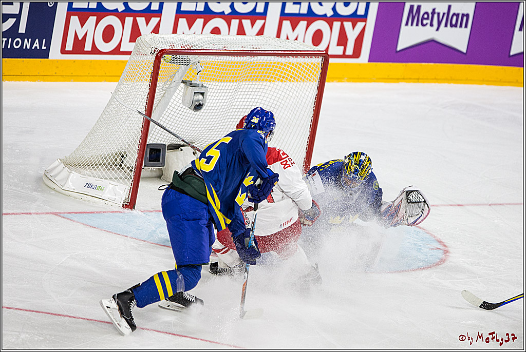 IIHF WM 2017, Daenemark - Schweden, 14.05.2017